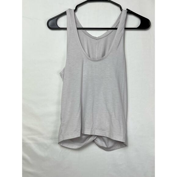 Athleta Women's Size Small Off White Athletic Running Hiking Summer Tank Top - Picture 7 of 7